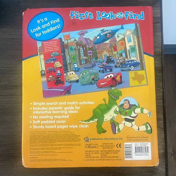 Disney Friends and Heroes Little First Look and Find Book - Picture 3 of 4